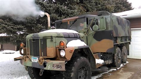 M35 Deuce And A Half Cold Start Youtube