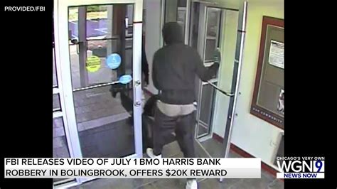 Fbi Offers 20k Reward After String Of Bmo Harris Bank Robberies In