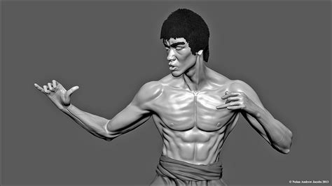Bruce Lee Zbrush Zbrushcentral