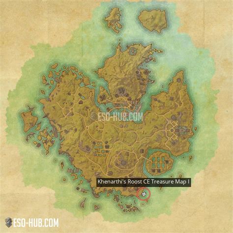 Khenarthi S Roost Ce Treasure Map I Eso Hub Elder Scrolls Online