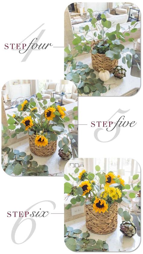 Fall Harvest Floral Arrangement Centerpiece Tutorial Easy Kelley