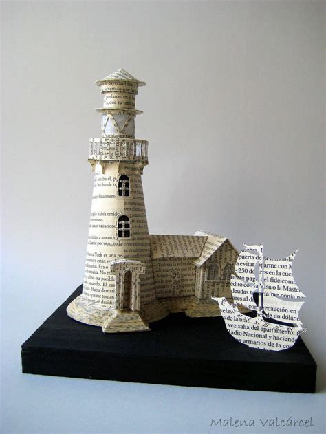 Book Sculptures Are My Passion I Work With Paper To Create Elaborated