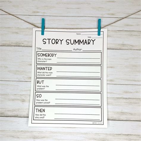 10 Graphic Organizers For Summary Writing Literacy In Focus Summary