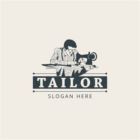 Premium Vector Tailor Logo Template