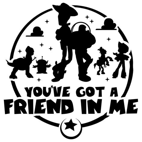 Toy Story Silhouette Svg Free 1553 Best Free Svg File Free Svg