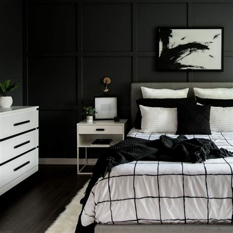 A Monochrome Modern Bedroom Reveal Diy Room Makeover