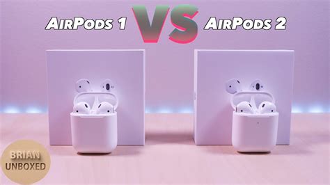 But there are a few key differences in airpods features that the only roadblock is, of course, the airpods 2 and airpods 1 price. AirPods 1 vs AirPods 2 - What is the difference? - YouTube