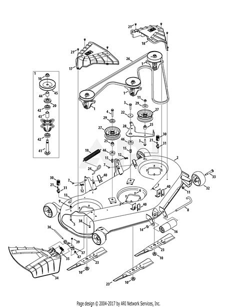 42 Inch Troy Bilt Riding Mower Belt Diagram How To Replace The