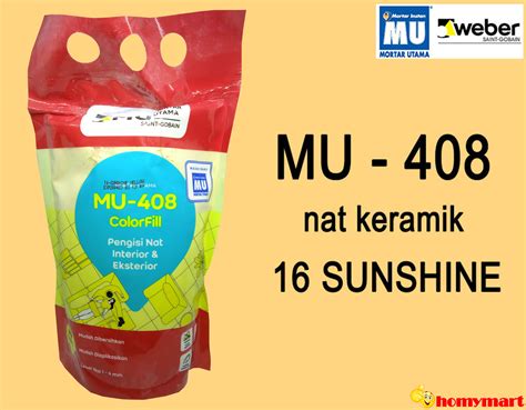 semen nat keramik MU-408 1kg MU 408 | Lazada Indonesia