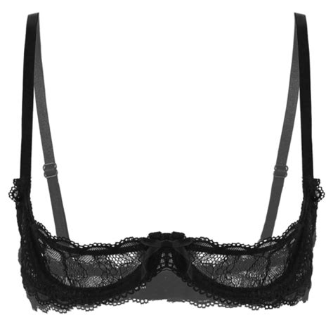 soutien gorge coquin dentelle noire ouvert sexy redresse seins ebay