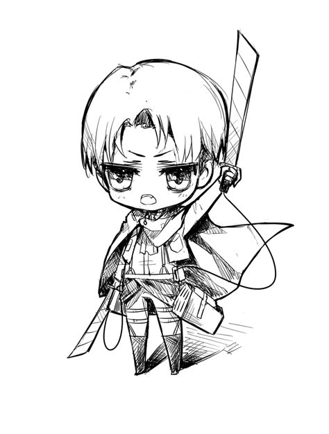 Printable Levi Ackerman Coloring Pages Anime Coloring Pages