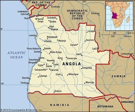 Geografía De Angola Generalidades La Guía De Geografía