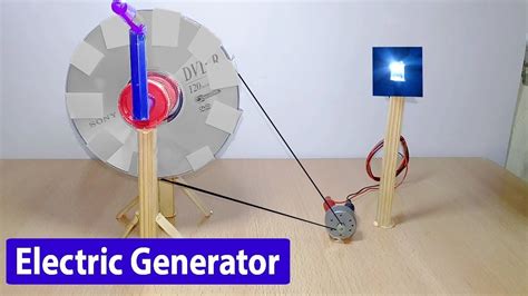 How To Make Electric Generator School Science Project Electric