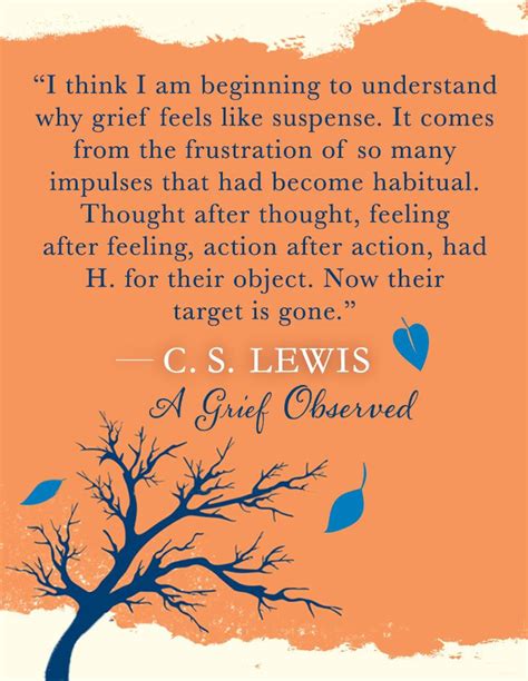 From A Grief Observed By C S Lewis Grief Observed Cs Lewis Quotes