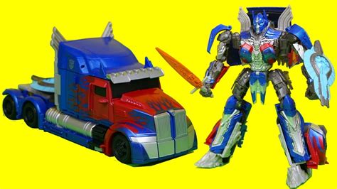 5 out of 5 stars. Transformers 5 toy Optimus Prime - The Last Knight Premier ...