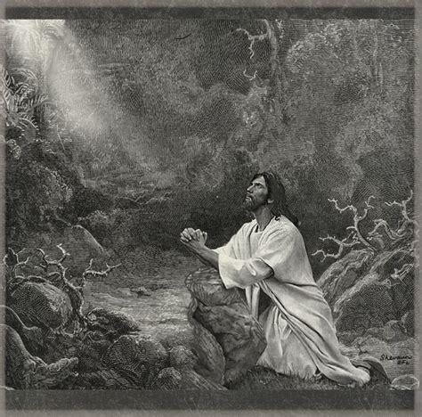 Jesus In The Garden Of Gethsemane Art Gustav Dore Christ Christianity