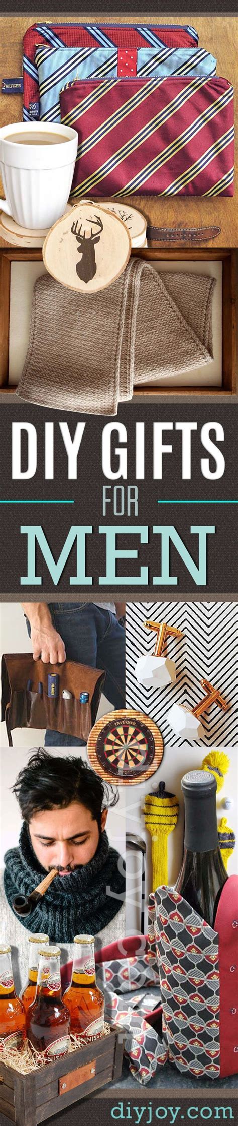 Before you even get a chance to pat yourself on the back for finding the perfect mother's day gift, it's time to start thinking about your dad. 40 DIY Gifts for Men | Diy gifts for men, Homemade crafts ...