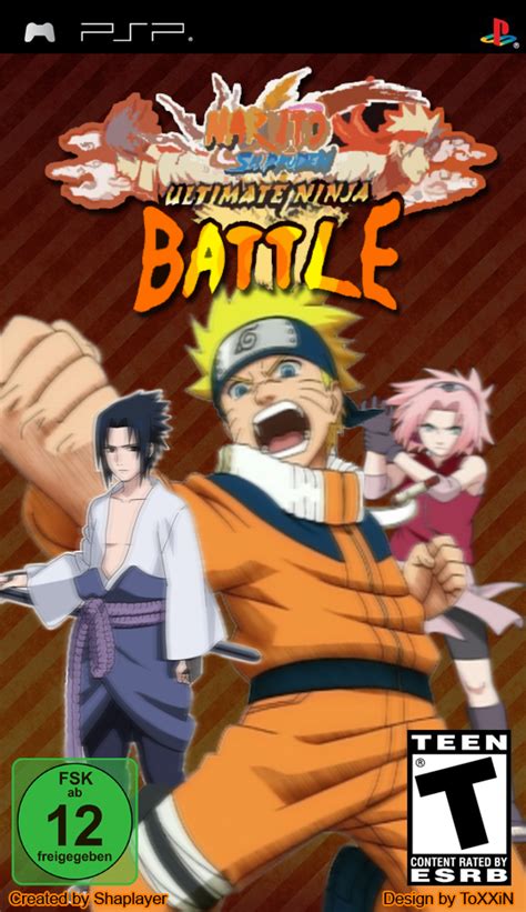 Psp Naruto Ultimate Ninja Battle V1 Naruto Based Homebrew Game