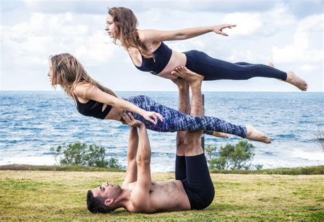 3 person yoga poses easy and challenging acro yoga positions yogauthority