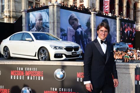 Kemitraan itu berlanjut ke film mission: New BMW 7 Series and Tom Cruise the Red Carpet stars at ...