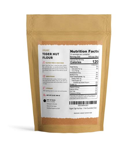 Tigernut Flour Nutrition Facts Blog Dandk