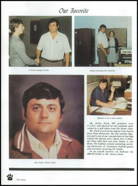 Explore 1985 Cheatham County Central High School Yearbook Ashland City