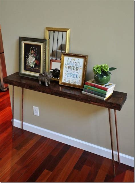 Diy Console Table How To — Decor And The Dog Diy Console Diy Console