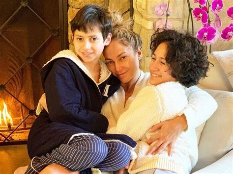 'our kids have become best friends': Jennifer Lopez Snuggles Her 12-Year-Old Twins Max And Emme ...