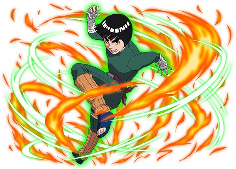 Young Rock Lee Render 3 Ultimate Ninja Blazing By