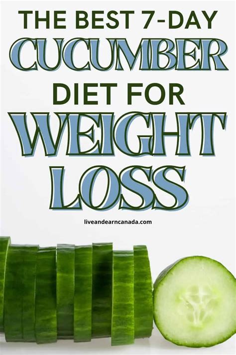 7 Day Cucumber Diet That Drops Pounds Very Fast