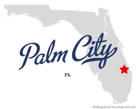 Map Of Palm City Fl Printable Maps Online