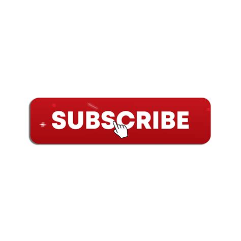 Youtube Subscribe Button Png Vector Jenis Huruf Tulisan Desain Logo