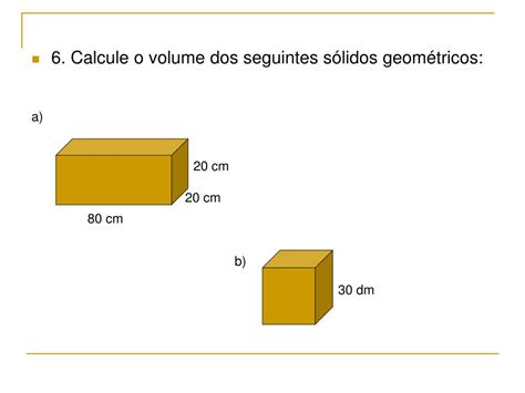 Ppt SÓlidos GeomÉtricos E Volumes Powerpoint Presentation Free