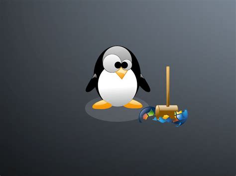 Linux Penguin Wallpapers Top Free Linux Penguin Backgrounds