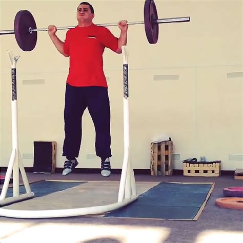 Weighted Barbell Squat Jumps All Things Gym