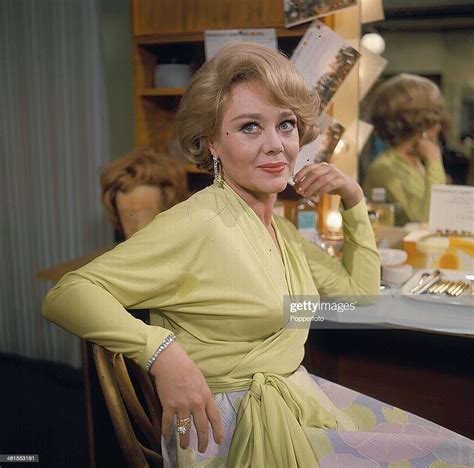 1968 British Actress Glynis Johns Pictured In A Scene From The