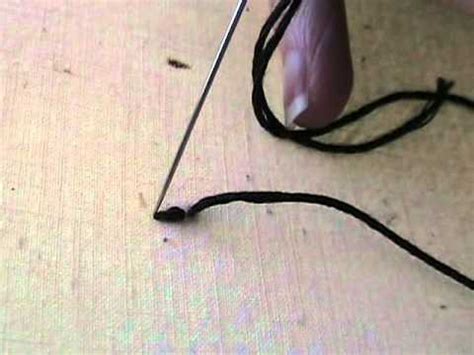 Plus, embroidery is a nice relaxing thing to do after a long day if… How to Embroider Eyes - YouTube