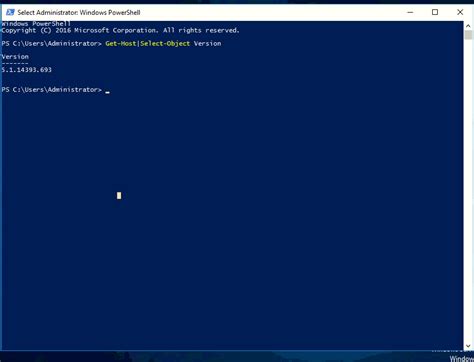To Find The Powershell Version In Windows