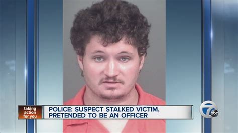 Police Suspect Stalked Victim Pretended To Be An Officer Youtube