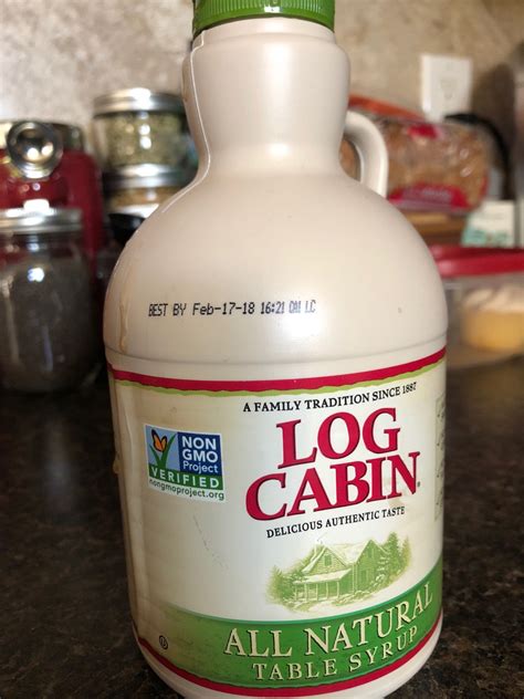No high fructose corn syrup. Log Cabin Maple Syrup, All Natural: Calories, Nutrition ...
