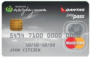 A credit card that comes with a low interest rate. Woolworths Qantas Mastercard - offer for 16,000 Qantas Frequent Flyer points for $89 renewed to ...
