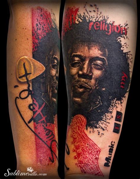 Jimi Hendrix Tattoo S Tattoo Tattoo Artists Tattoos