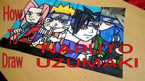 How To Draw Naruto How To Draw Naruto Characters Youtube