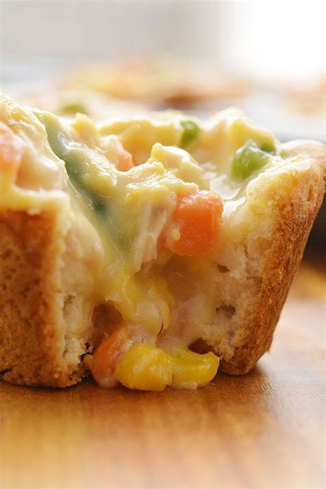 What to serve with chicken pot pie soup. Mini Chicken Pot Pies | Easy Mini Chicken Pot Pies Recipe ...