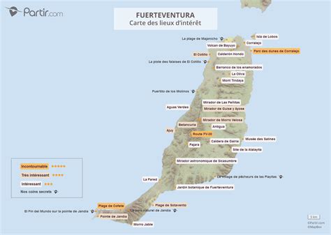 Arriba Imagen Fuerteventura Carte Touristique Fr Thptnganamst Edu Vn