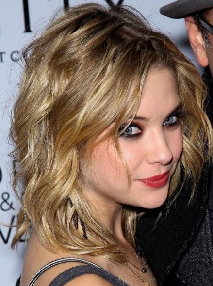 Ashley Benson Sexy Medium Wavy Hairstyle 2013 Hairstyles Weekly