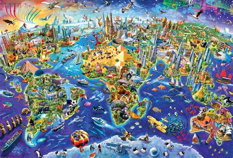 Crazy World 2000 Pieces Eurographics Puzzle Warehouse