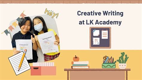 Enrol In Creative Writing For Primary School Lk Academy