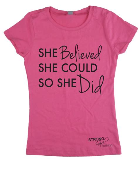 Girls She Believed She Could So She Did Shirt Kids T Shirt By