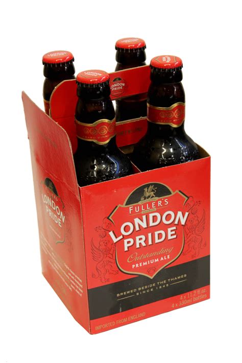 Fullers London Pride Beer 4 Pk Bottles Shop Beer At H E B